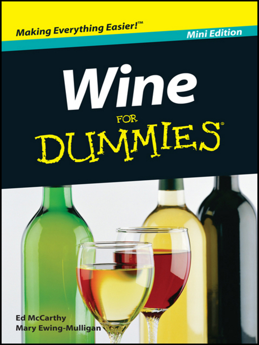 Title details for Wine For Dummies by Ed McCarthy - Available